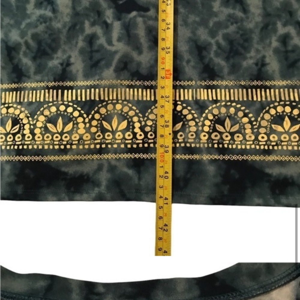 Athleta Nectar Tattoo Mottle Dye faux wrap dress - Picture 8 of 9